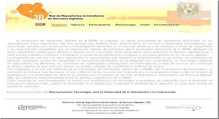 Figura 7. Sitio web de la Red de Repositorios  Universitario s de Recursos Digitales