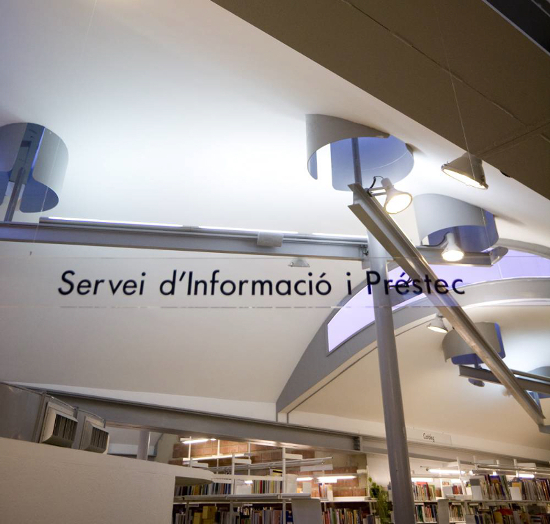 "Eso no es una biblioteca, ¡es otra cosa!". Fotografía de Oscar Ferrer, cedida por la Diputació de Barcelona