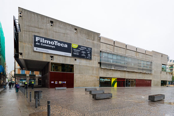 Figura 1. Sede de la Filmoteca de Catalunya en Barcelona