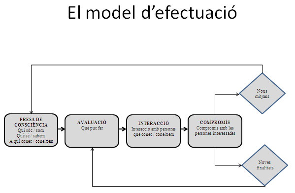 El model d'efectuació
