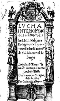 Figura 9. Portada. Lucha interior (1608). Font: Biblioteca de la Universidad Complutense de Madrid, FLL 16627