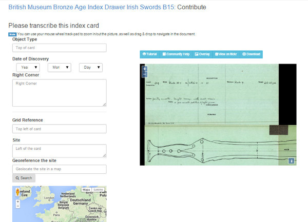 Transcription guided in MicroPasts